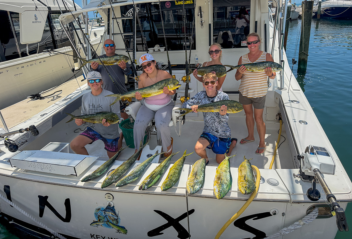 Key was fishing report deep sea fishing for mahi-mahi