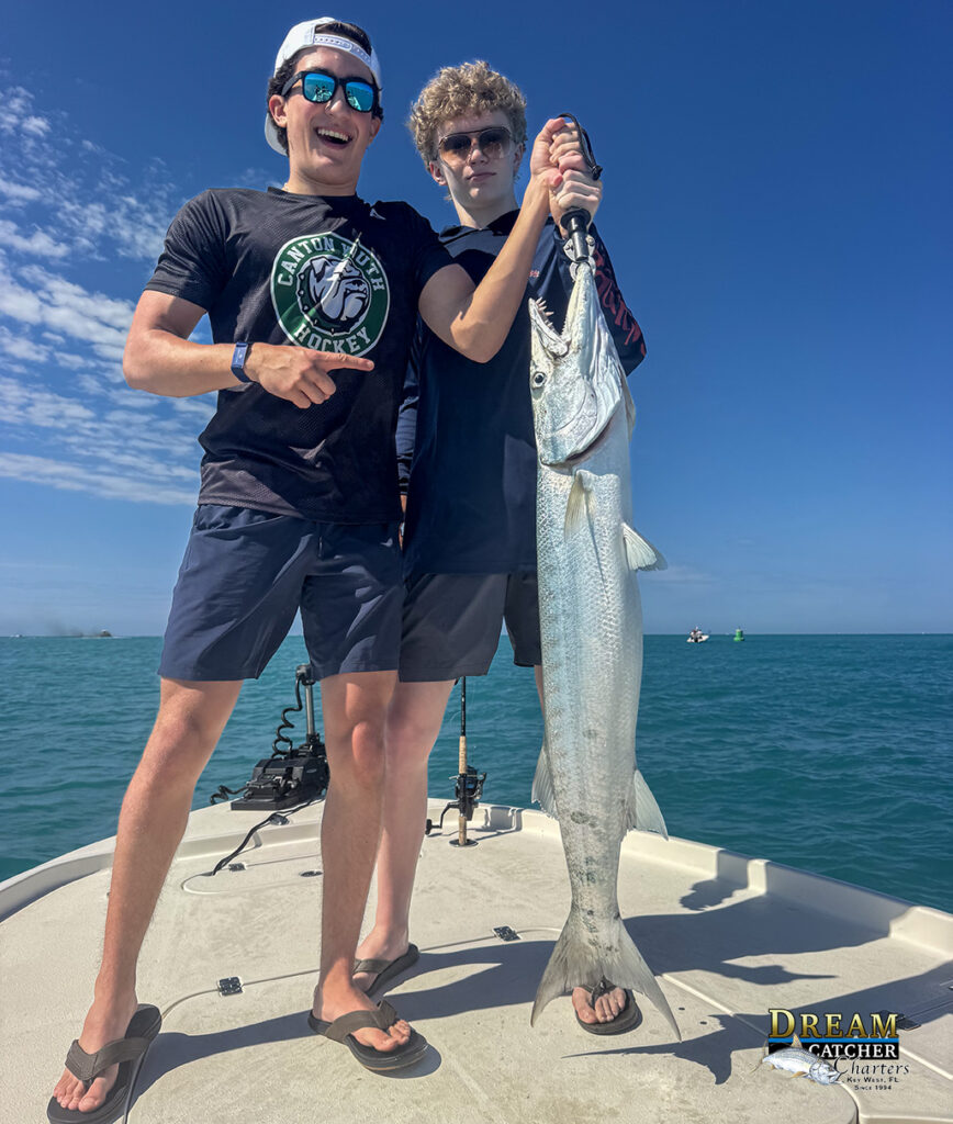 Key West fishing report with a great barracuda