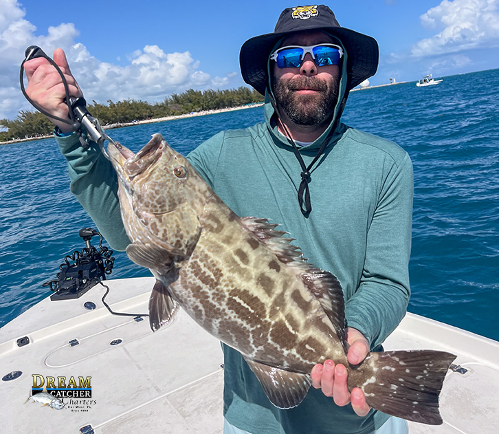 Key West fishing report black grouper